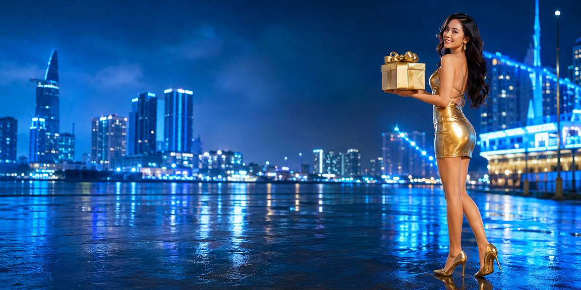 Màn hình rút thăm may mắn tại TP. Hồ Chí Minh