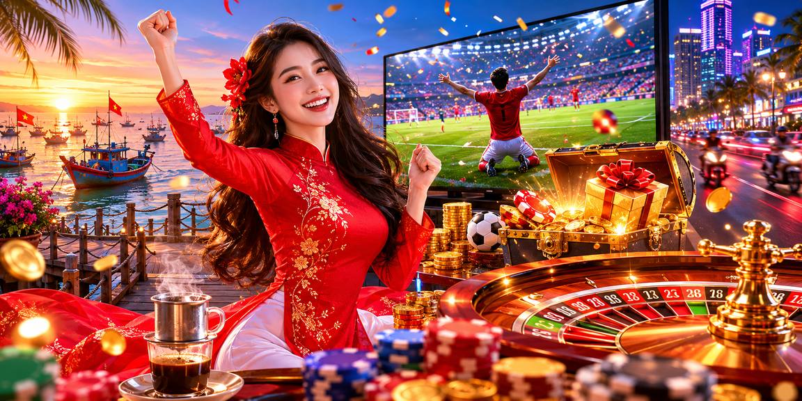 Bàn roulette trực tuyến với người chơi mặc áo dài Việt Nam